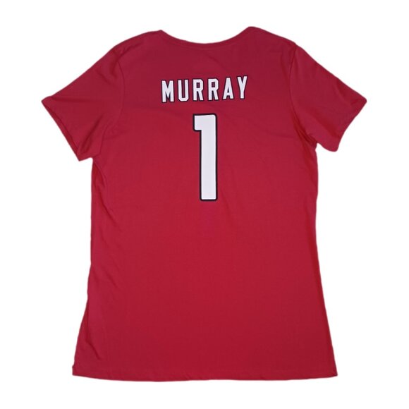 NFL Team Apparel Arizona Cardinals Kyler Murray #1 Womens Size XL Red T Shirt - Picture 4 of 6